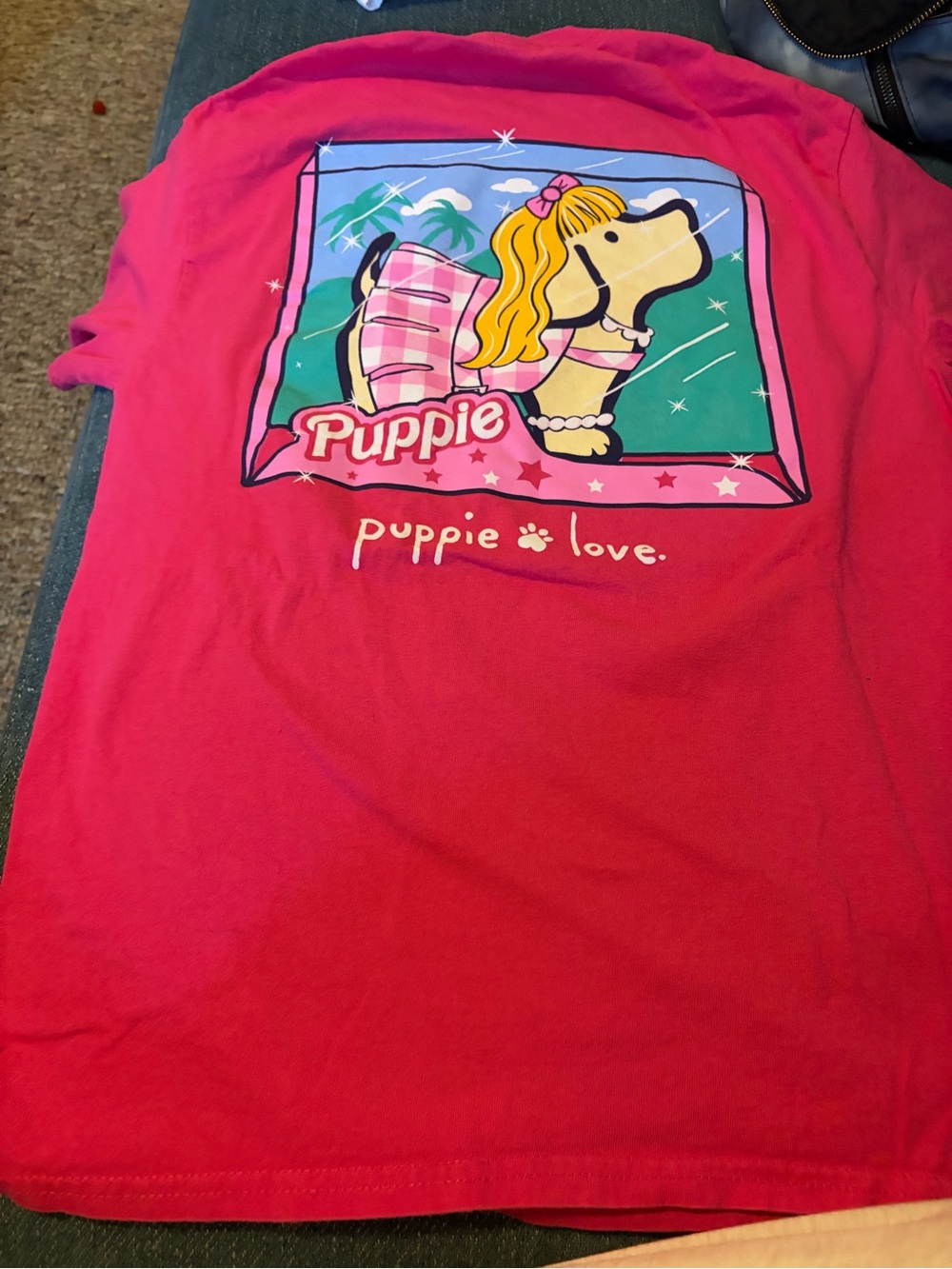 Hysteric Glamour Hot Pink Graphic Tee